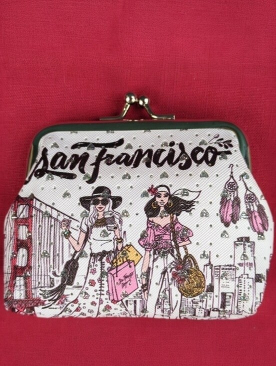 Handbags - San Francisco Crystal Change Purse